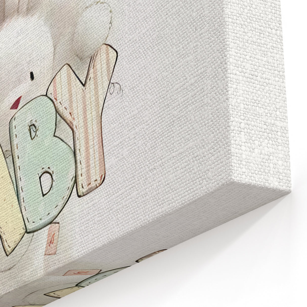 Baby Bunny Nursery Canvas Prints - Custom Baby Room Decor