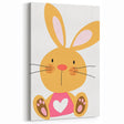 Playful Bunny Nursery Wall Art - Framed Baby Room Decor