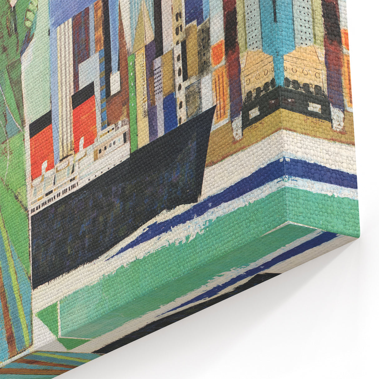 New York Vintage Travel Poster - Retro Statue of Liberty Art