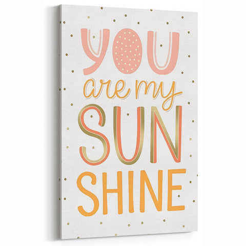 You Are My Sunshine Nursery Wall Art - Baby Room Decor