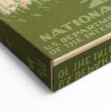 Zion National Park Vintage Travel Poster - Retro Nature Art