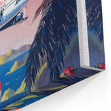 Vintage Travel Poster - Caribbean by Clipper | Retro Island Art