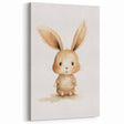 Cute Bunny in Sweater Nursery Wall Art - Baby Room Decor