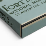 Vintage Travel Poster - Fort Marion, Florida | Retro Monument Art