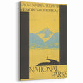 Vintage Travel Poster - National Parks | Retro Wilderness Art Print