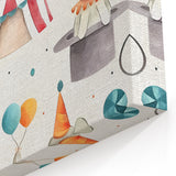 Whimsical Circus Nursery Wall Art - Baby Room Decor Print