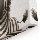 Safari Zebra Nursery Wall Art - Children's Wall Art Print