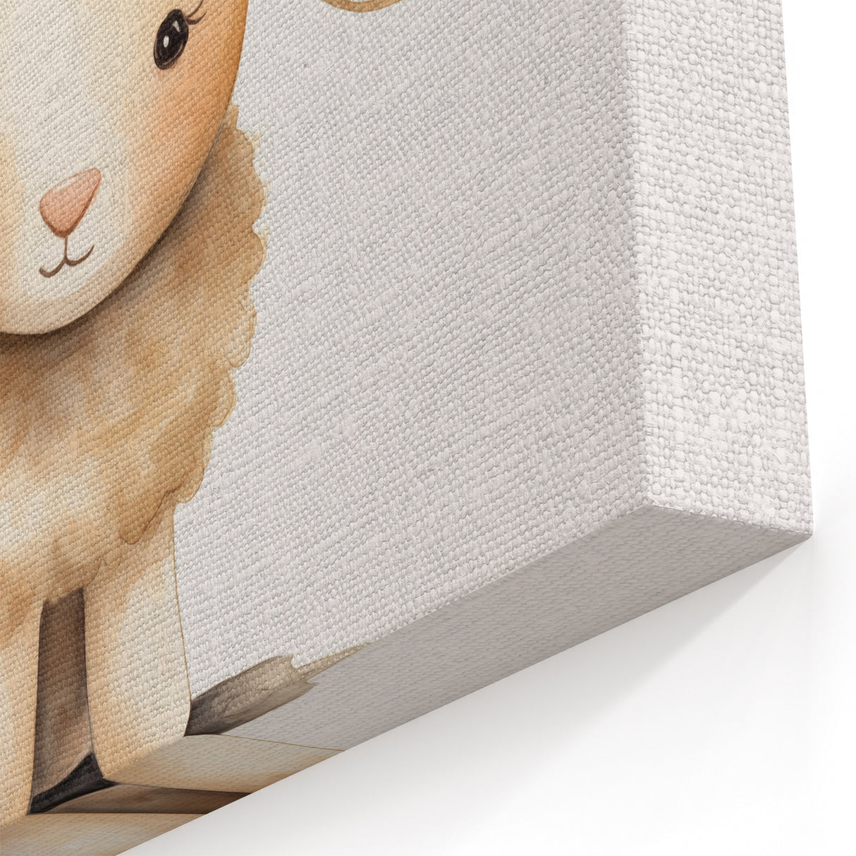 Adorable Lamb Nursery Wall Art – Baby Room Decor & Kids Prints