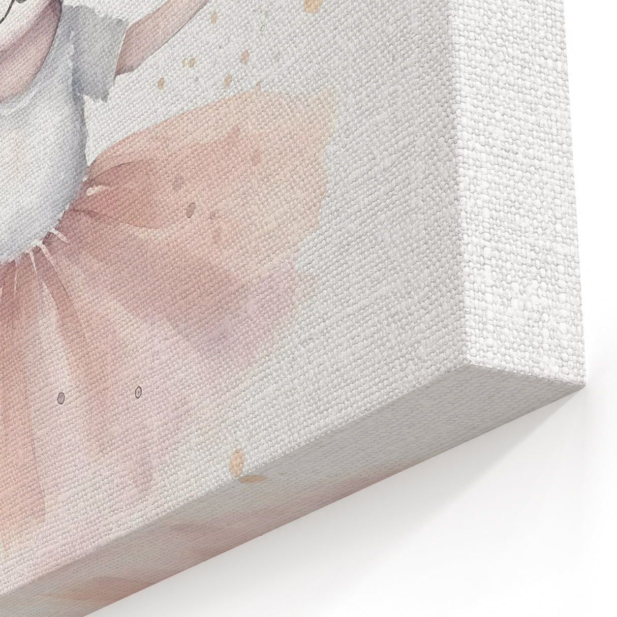 Ballerina Mouse Nursery Wall Art - Baby Room Decor