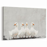 Elegant Geese Nursery Wall Art - Acrylic Nursery Art