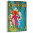Caribbean Retro Wall Art – Vintage Pan American Poster Print