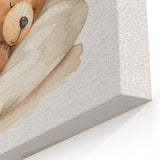 Sleeping Teddy Bear Nursery Wall Art – Baby Room Decor & Prints