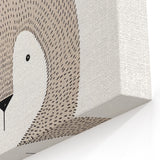 Minimalist Lion Nursery Wall Art - Baby Room Decor