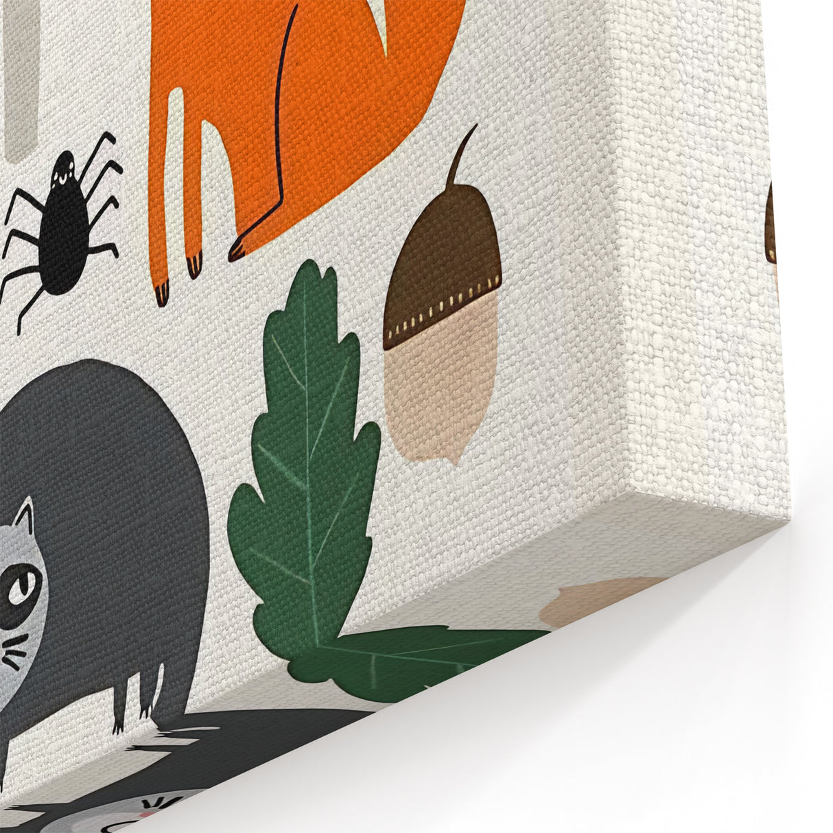 Woodland Animals Nursery Wall Art - Framed Baby Art Prints