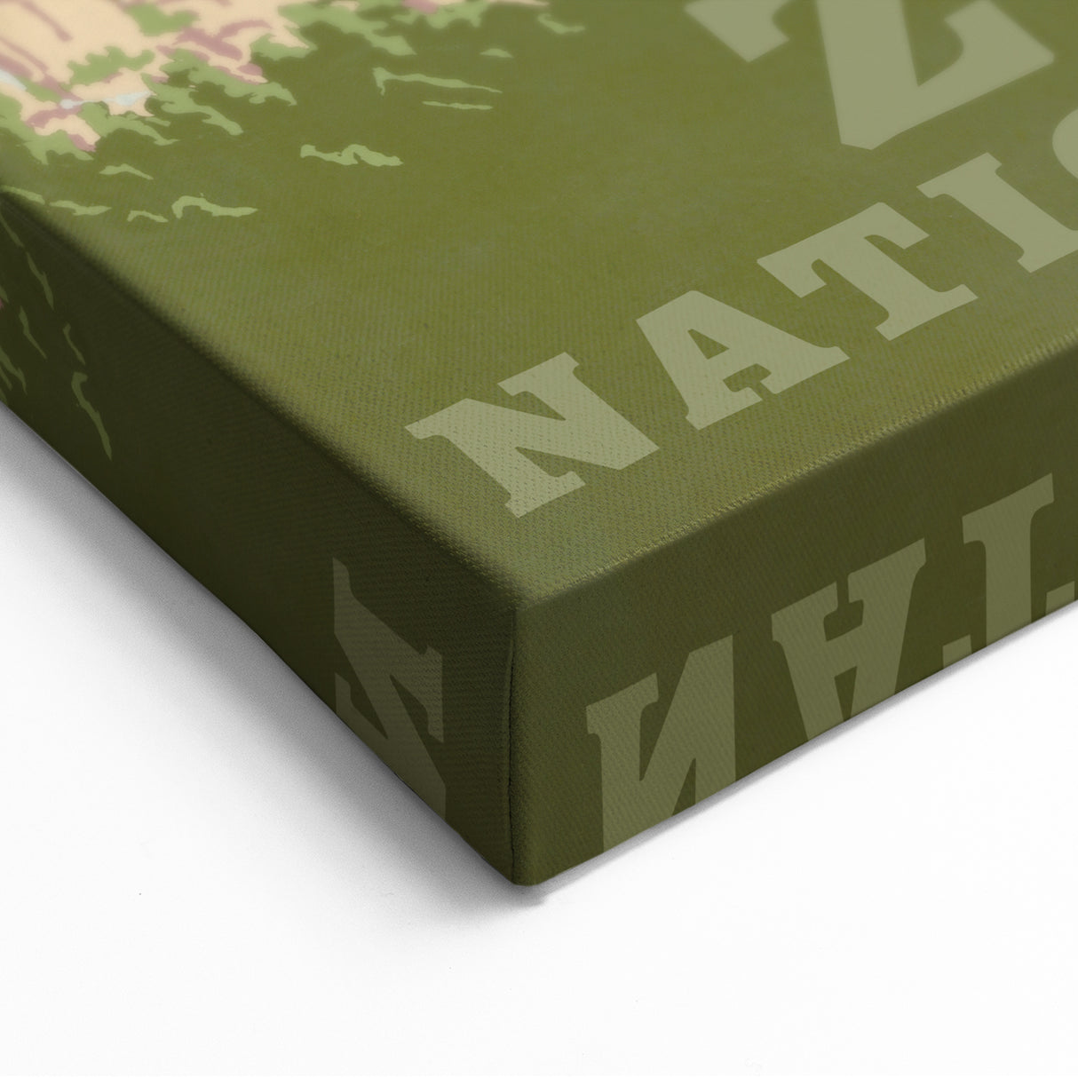 Vintage Zion National Park Poster | Explore Zion Cliffs & Trails