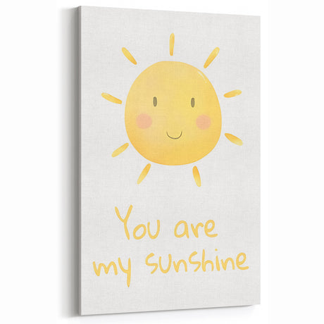 You Are My Sunshine Nursery Wall Art - Baby Room Decor