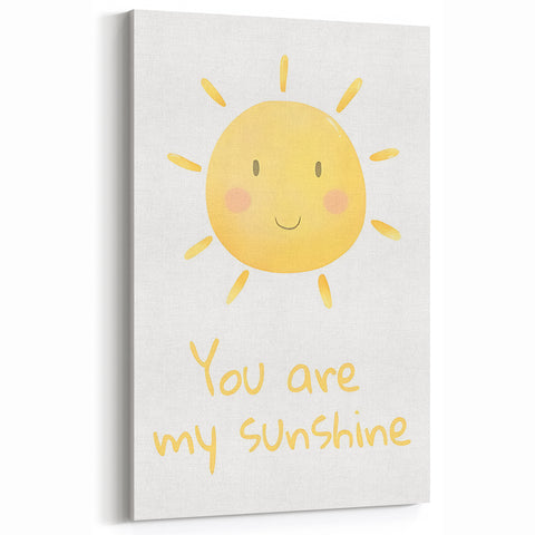 You Are My Sunshine Nursery Wall Art - Baby Room Decor