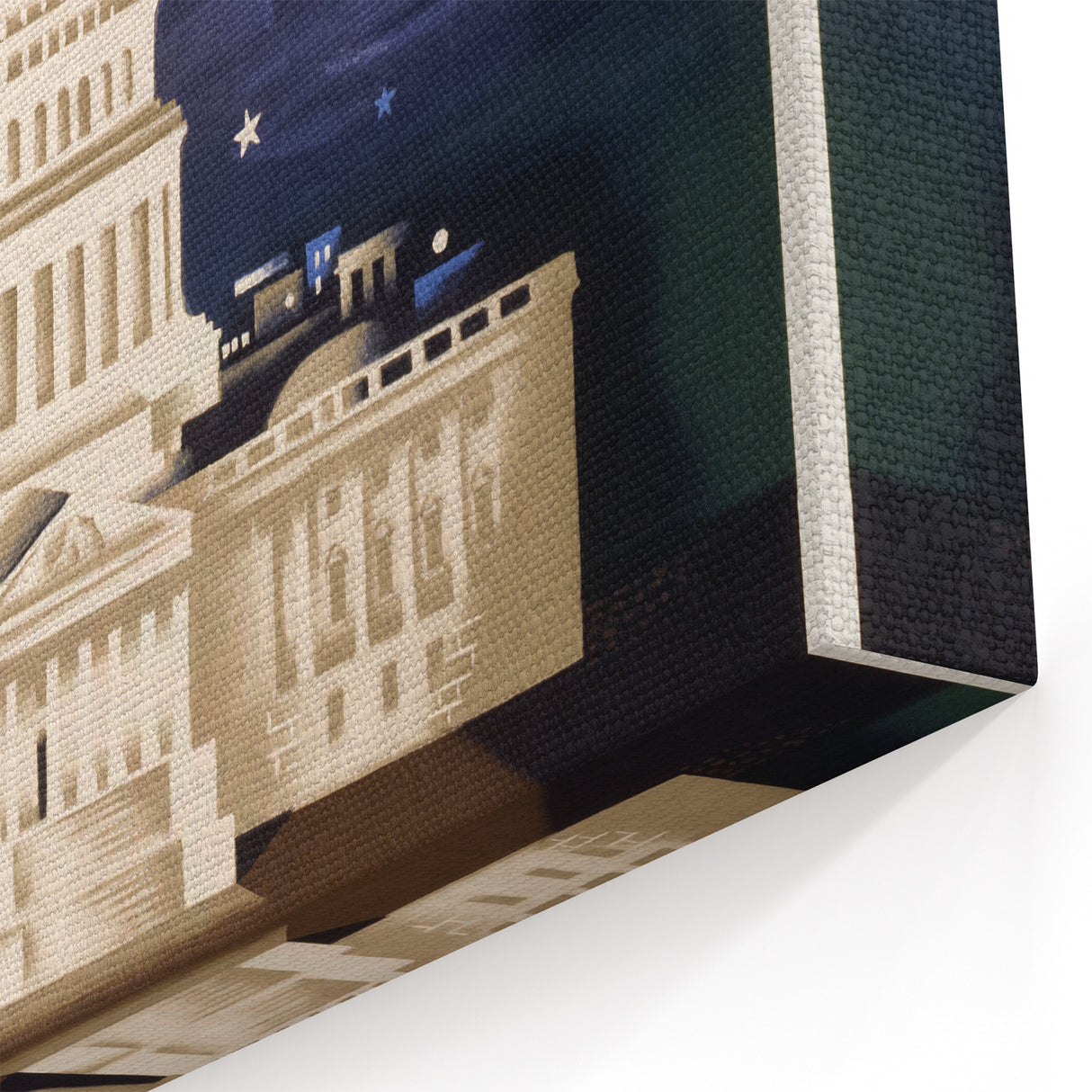 Washington Vintage Travel Poster - Retro American Airlines Art