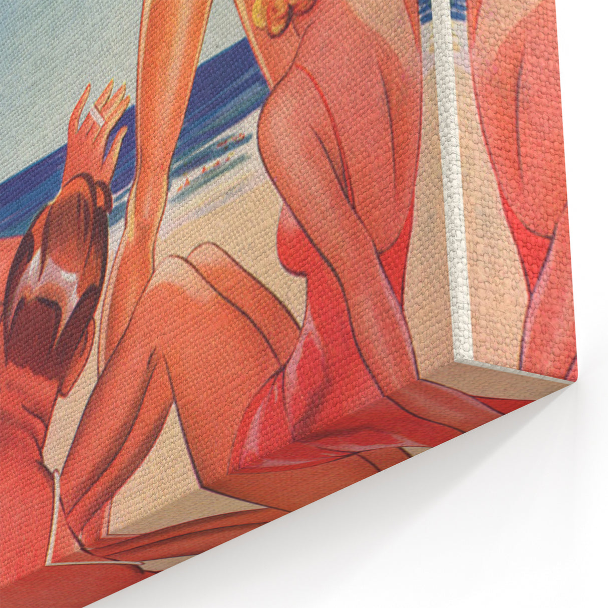 Bondi Beach Retro Travel Poster | Vintage Australian Beach Print