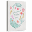 Whale Nursery Wall Art - Baby Room Ocean Theme Decor