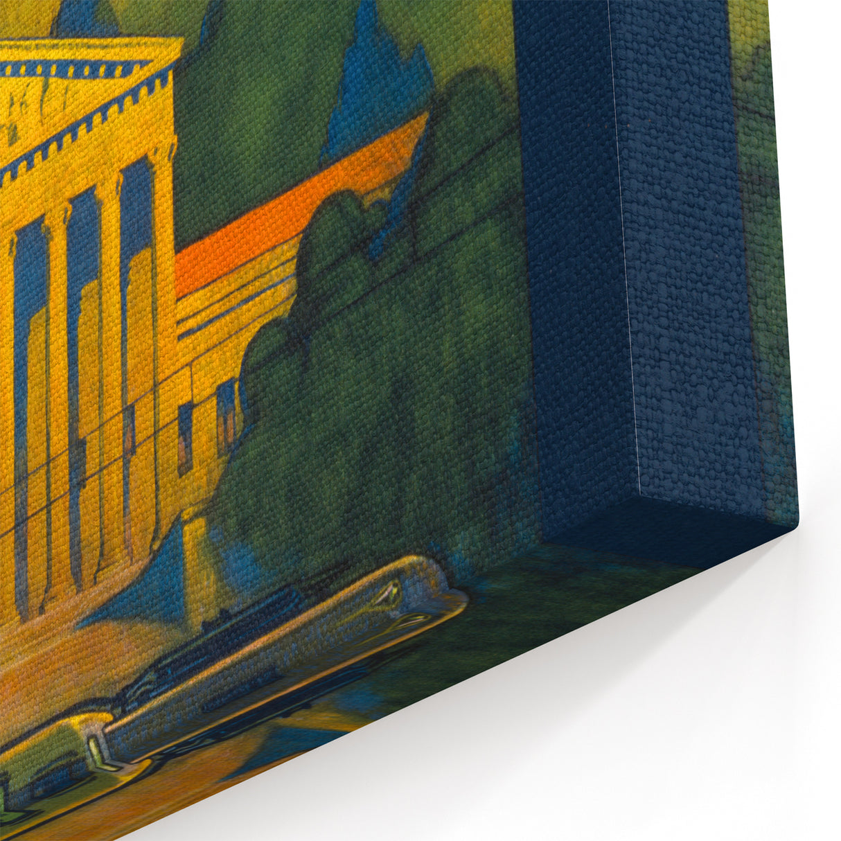 Washington Vintage Travel Poster - Retro Pennsylvania Railroad Art