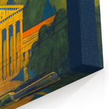 Washington Vintage Travel Poster - Retro Pennsylvania Railroad Art