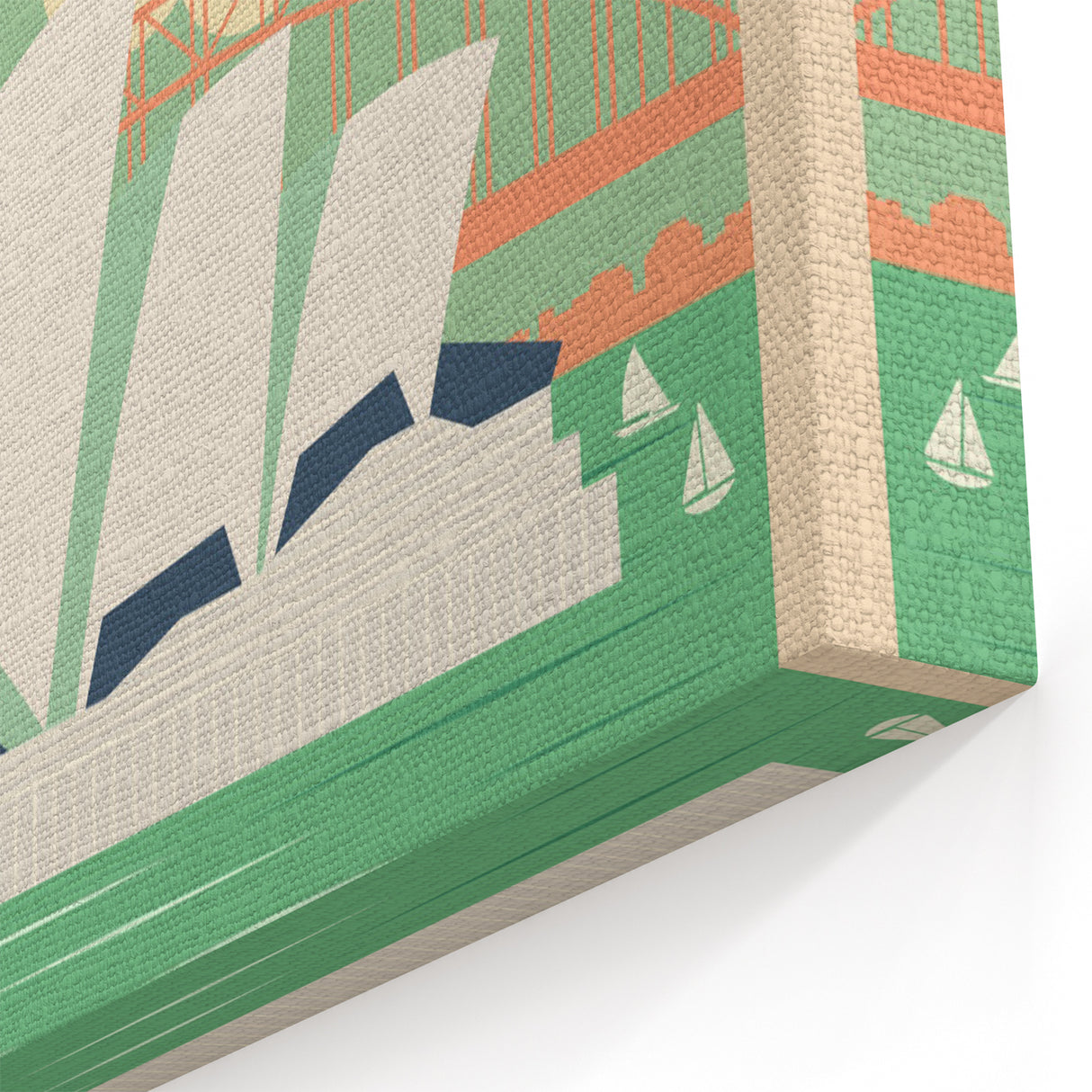 Sydney Retro Travel Poster | Vintage Opera House & Harbour Bridge Print
