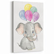 Baby Elephant Balloon Nursery Wall Art – Kids Room & Baby Decor