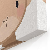 Playful Monkey Nursery Wall Art - Kids Room Decor Print