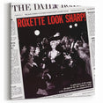 Retro Roxette Look Sharp Poster - Vintage Prints for Wall Art