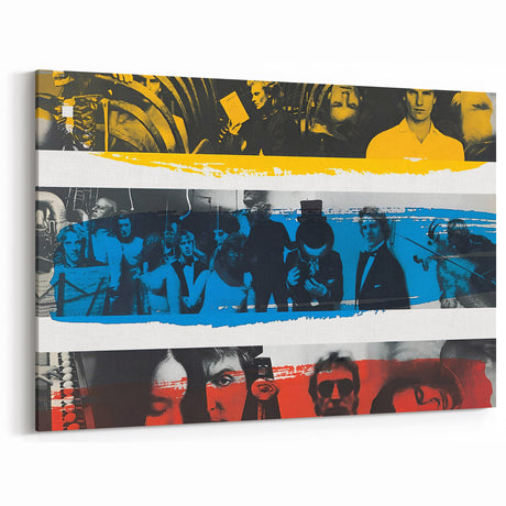 Retro The Police Synchronicity Poster - Vintage Prints for Wall Art