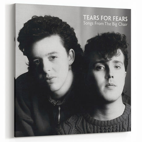 Retro Tears for Fears Songs from the Big Chair Poster - Vintage Art
