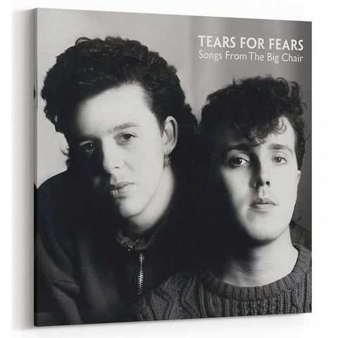 Retro Tears for Fears Songs from the Big Chair Poster - Vintage Art