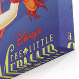 Retro The Little Mermaid Soundtrack Poster - Vintage Disney Art