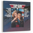 Retro Top Gun Soundtrack Poster - Vintage Movie Music Art