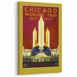 Retro Chicago World’s Fair Poster – Vintage Art Deco Print