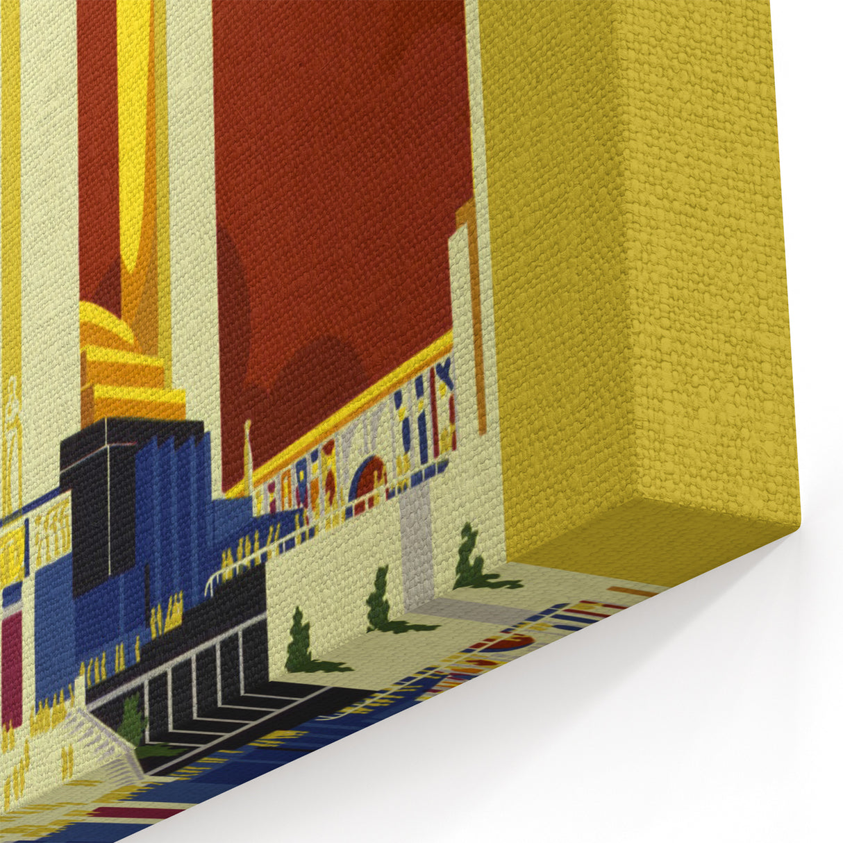 Retro Chicago World’s Fair Poster – Vintage Art Deco Print
