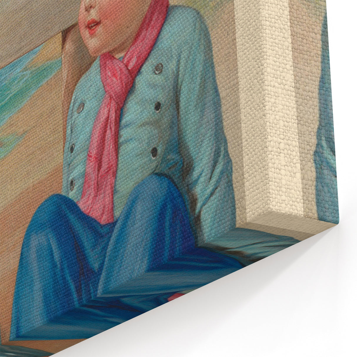 Retro Holland Travel Poster – Vintage Dutch Kids Art