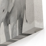 Elephant Family Nursery Wall Art – Baby Room & Kids Room Decor