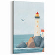Coastal Lighthouse Nursery Wall Art – Kids Room & Baby Decor