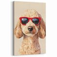 Cool Poodle Dog Nursery Wall Art – Kids Room & Baby Decor