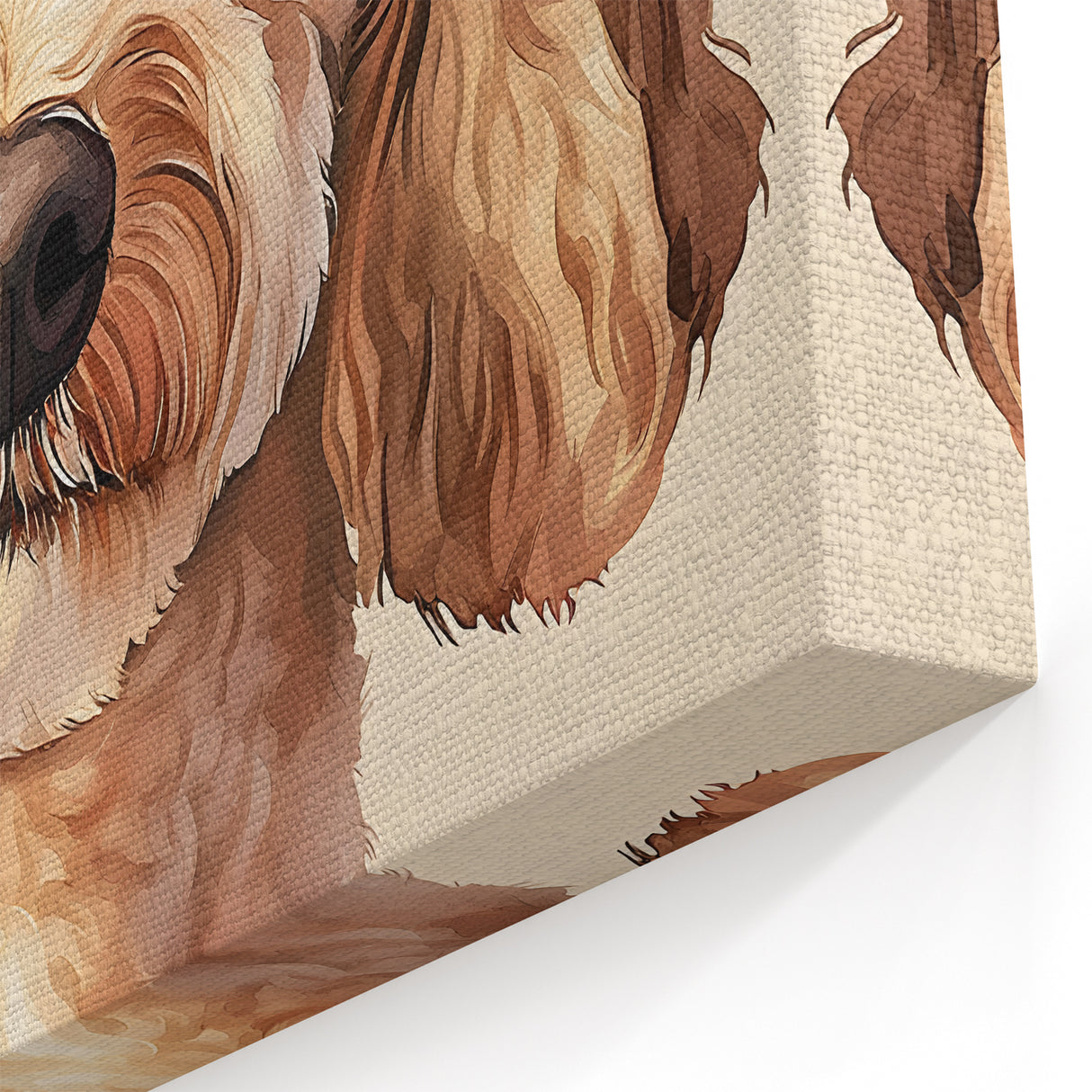 Cool Poodle Dog Nursery Wall Art – Kids Room & Baby Decor