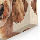 Cool Poodle Dog Nursery Wall Art – Kids Room & Baby Decor