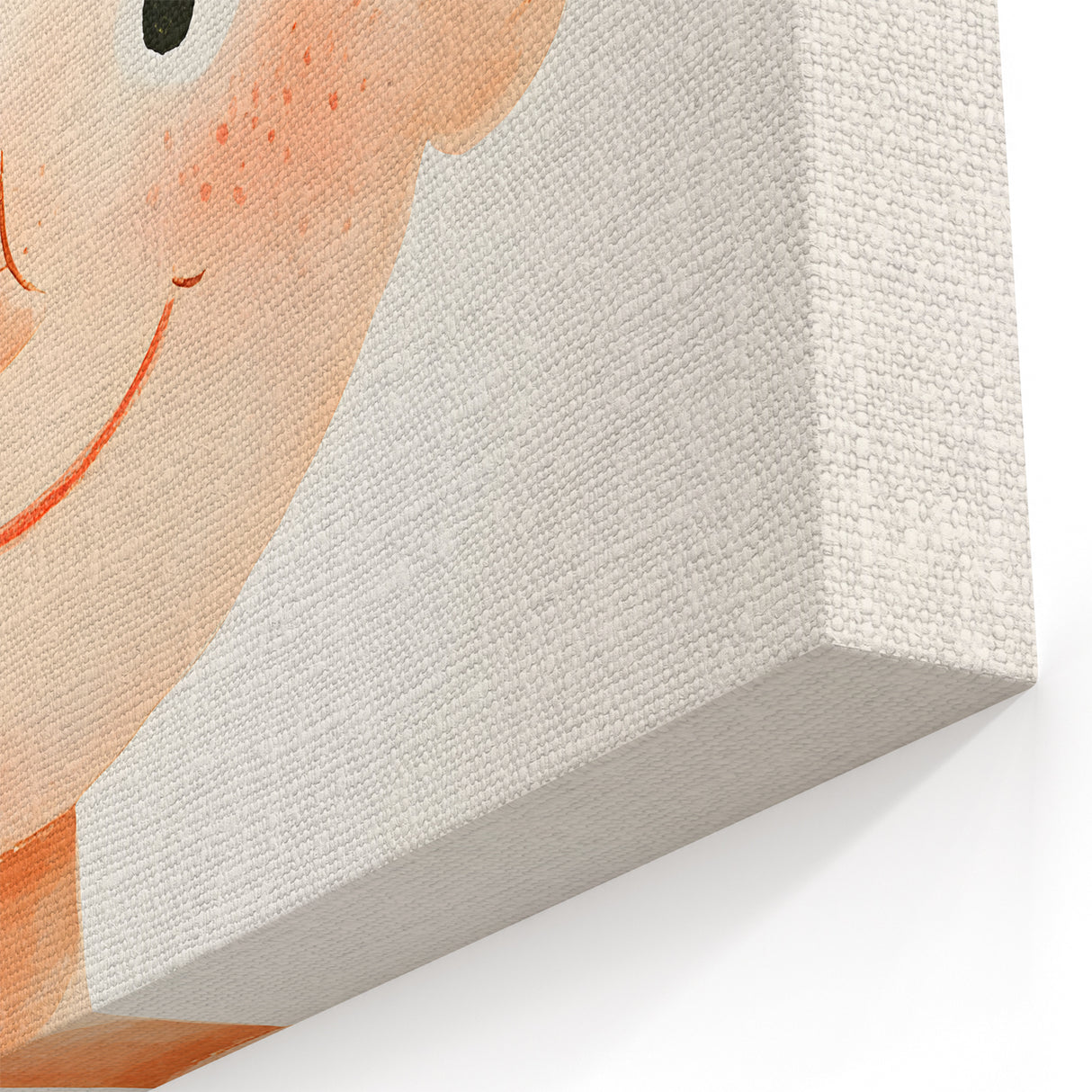 Smiling Boy Nursery Wall Art – Kids Room & Baby Room Decor