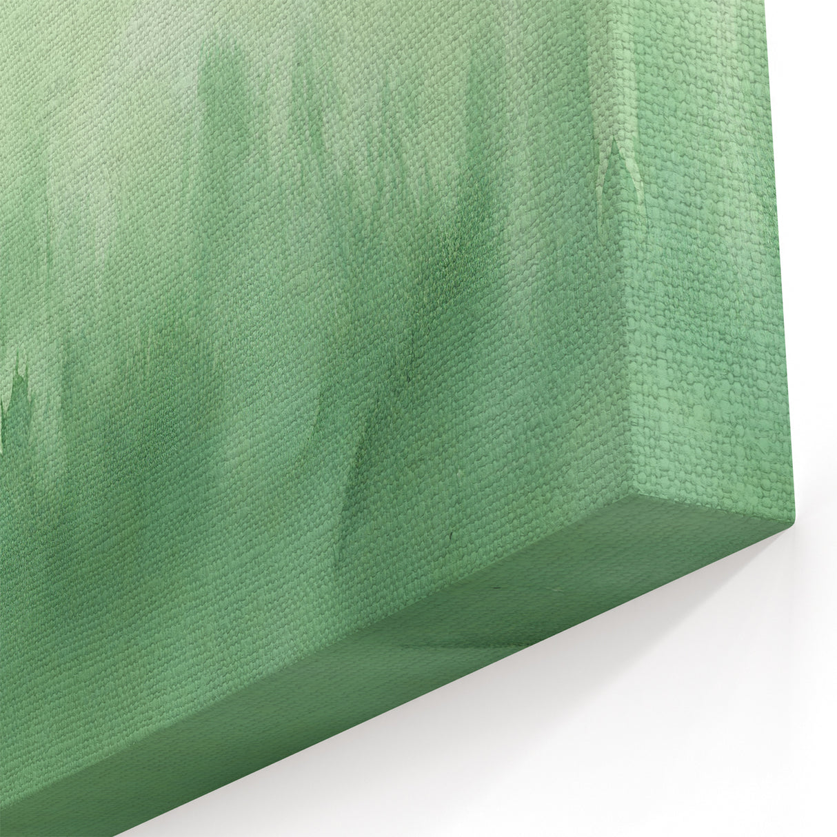 Green Watercolor Abstract Nursery Wall Art – Kids Room Decor