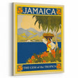 Vintage Jamaica Travel Poster | Retro Art Print of The Gem of the Tropics