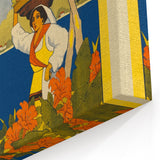 Vintage Jamaica Travel Poster | Retro Art Print of The Gem of the Tropics