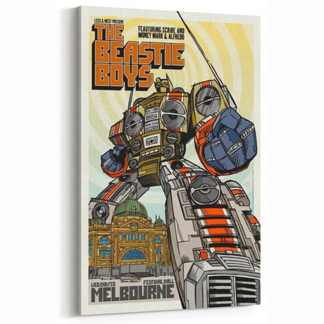 Beastie Boys Retro Poster Art – Vintage Music Wall Decor