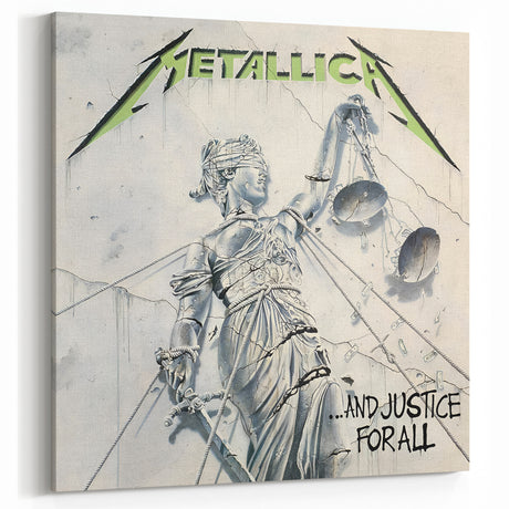 Metallica Retro Wall Art – And Justice for All Vintage Print