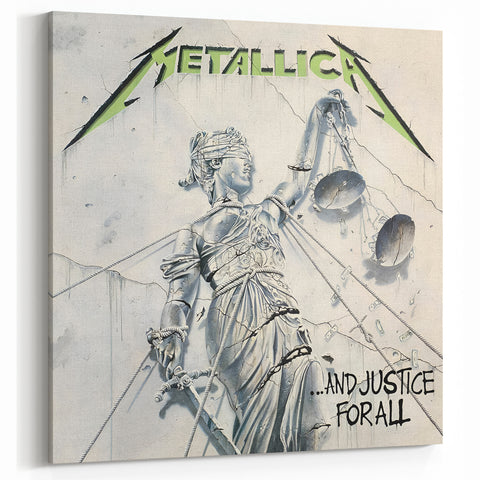 Metallica Retro Wall Art – And Justice for All Vintage Print